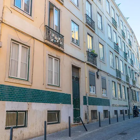 Apartman Boavista Apartment, Panoramic Castle, Graca And Views, Historic Mouraria Lisboa