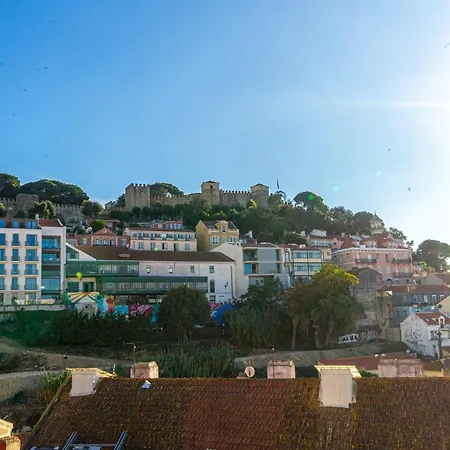Boavista Apartment, Panoramic Castle, Graca And City Views, Historic Mouraria Lisbon Lisbon